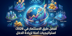 أفضل طرق الاستثمار في عام 2026: استراتيجيات آمنة لزيادة الدخل